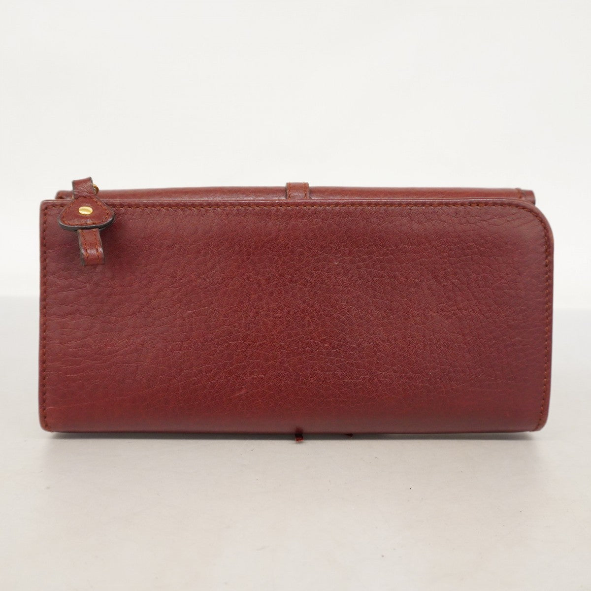 ★在庫処分★SALE【5ma0331-h】サルヴァトーレフェラガモ 長財布 ガンチーニ レザー ブラウン ゴールド金具【中古】レディース