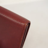 ★在庫処分★SALE【5ma0331-h】サルヴァトーレフェラガモ 長財布 ガンチーニ レザー ブラウン ゴールド金具【中古】レディース