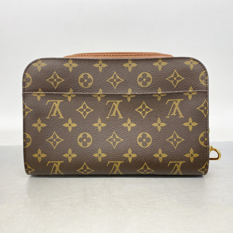 美品べたなし LOUIS VUITTON モノグラム オルセー クラッチバッグ LOUIS VUITTON - ☆ベタ無し☆ルイヴィトン モノグラム オルセー