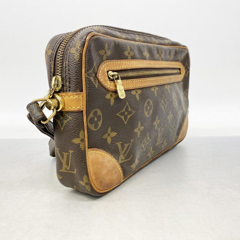 ルイヴィトン　クラッチバッグ　マルリードラゴンヌGM モノグラム　ブラウン 楽天市場】【中古】 ルイヴィトン LOUIS VUITTON