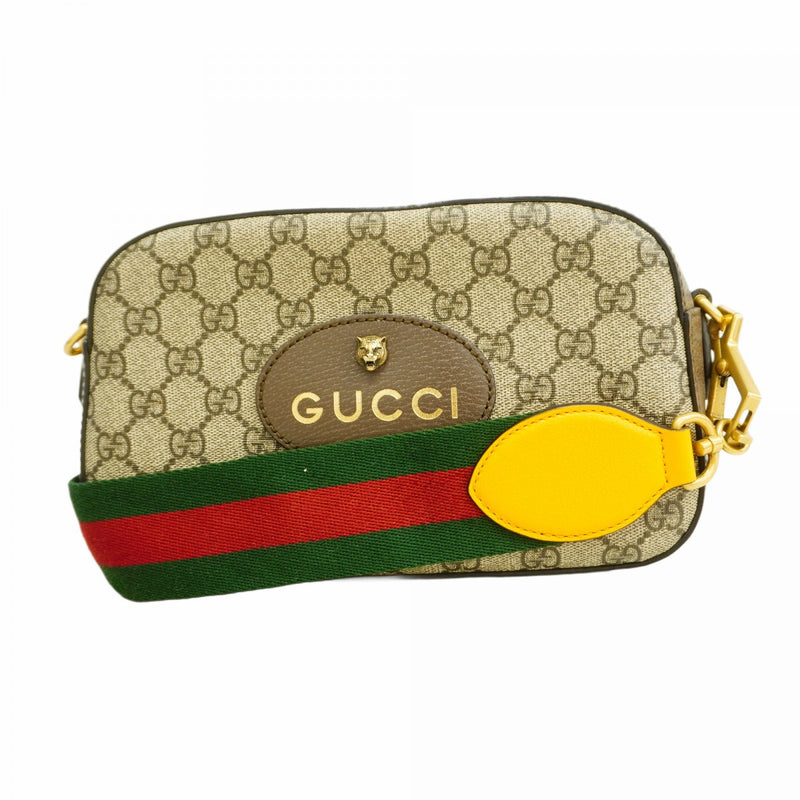 未使用級✨グッチ♡グッチズーぶたさんケース　スプリームPVC　ゴールド金具 未使用級✨グッチ♡グッチズーぶたさんコインケース スプリーム