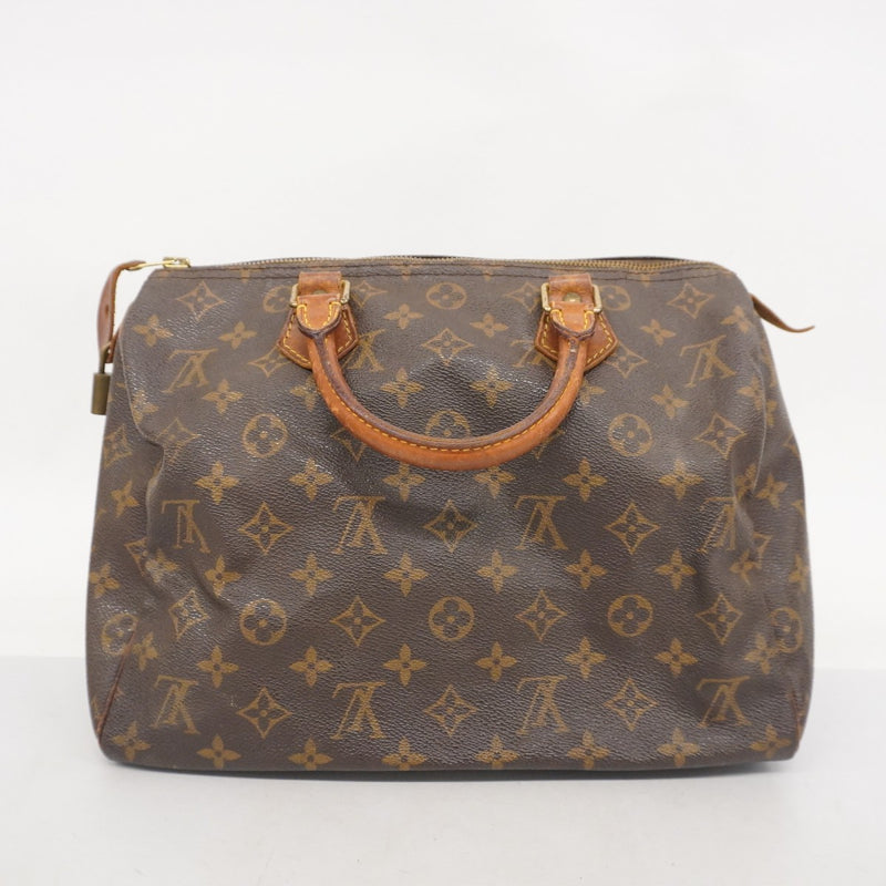 LOUIS VUITTON ハンドバッグ モノグラム スピーディ30 ブラウン LOUIS VUITTON ルイヴィトン モノグラム スピーディ 30 新型
