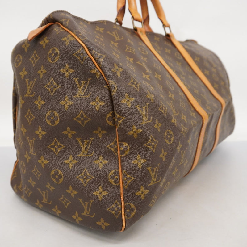 ◆Louis Vuitton モノグラム キーポル55◆美品中古品◆ ルイ・ヴィトン モノグラム キーポル55 ボストンバッグ M41424