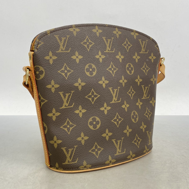 LOUIS VUITTON ショルダーバッグ モノグラム ドルーオ ブラウン ルイヴィトンドルーオ 14145 ブラウン レディース ショルダー