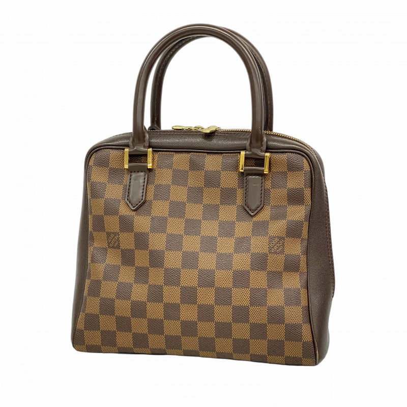 美品 ルイヴィトン ダミエ エベヌ ブレラ ハンドバッグ ラウンドファスナー . 美品 ルイヴィトン ダミエ エベヌ ブレラ ハンドバッグ ラウンド