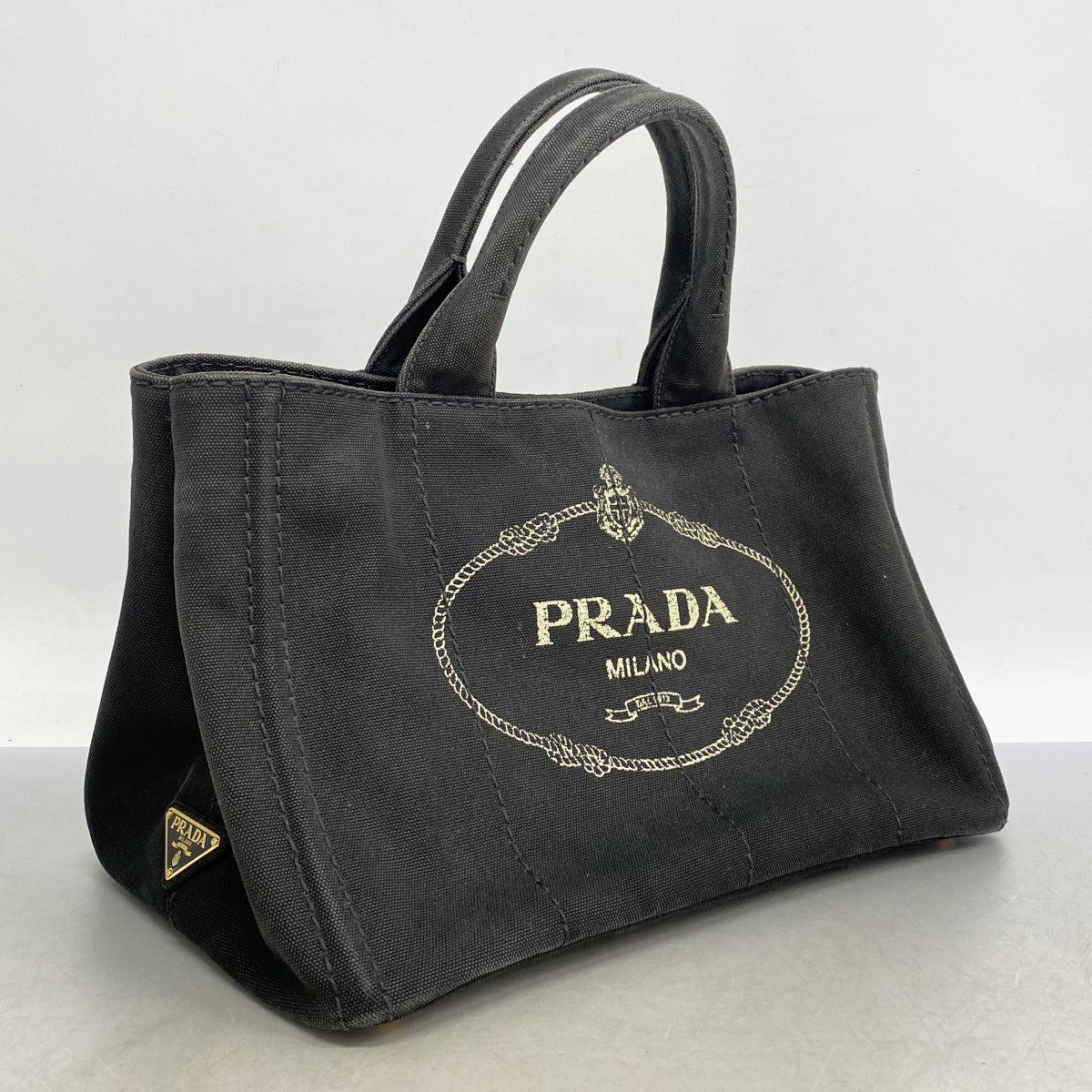 あやとり❣️PRADA＊プラダ＊トートバッグ＊ブラック✨ プラダ レディース】レザー＆ナイロン トートバッグ｜PRADA