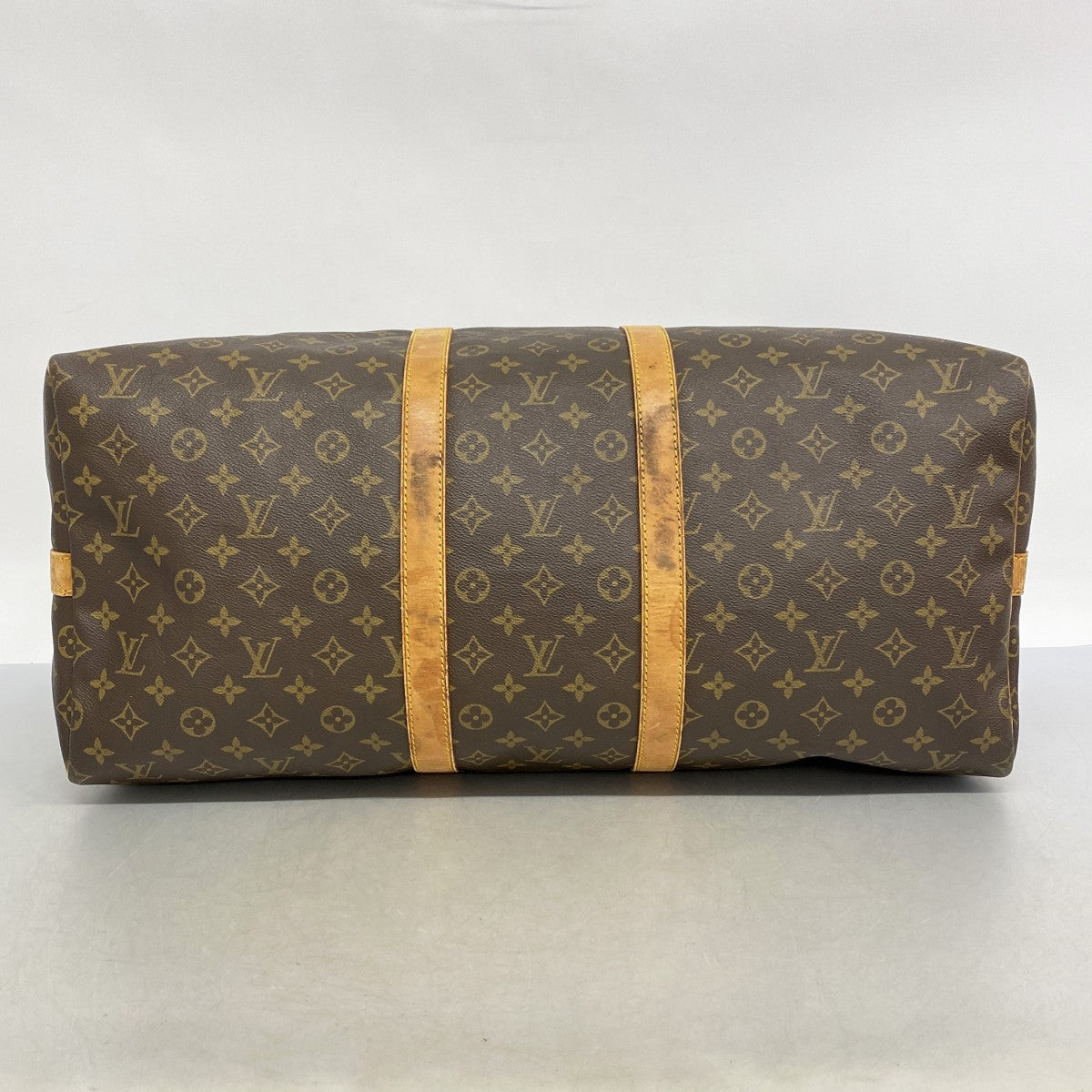 ルイビトン モノグラム ボストンバック　キポールバンドリエール55鍵付き ルイヴィトン LOUIS VUITTON キーポル・バンドリエール55