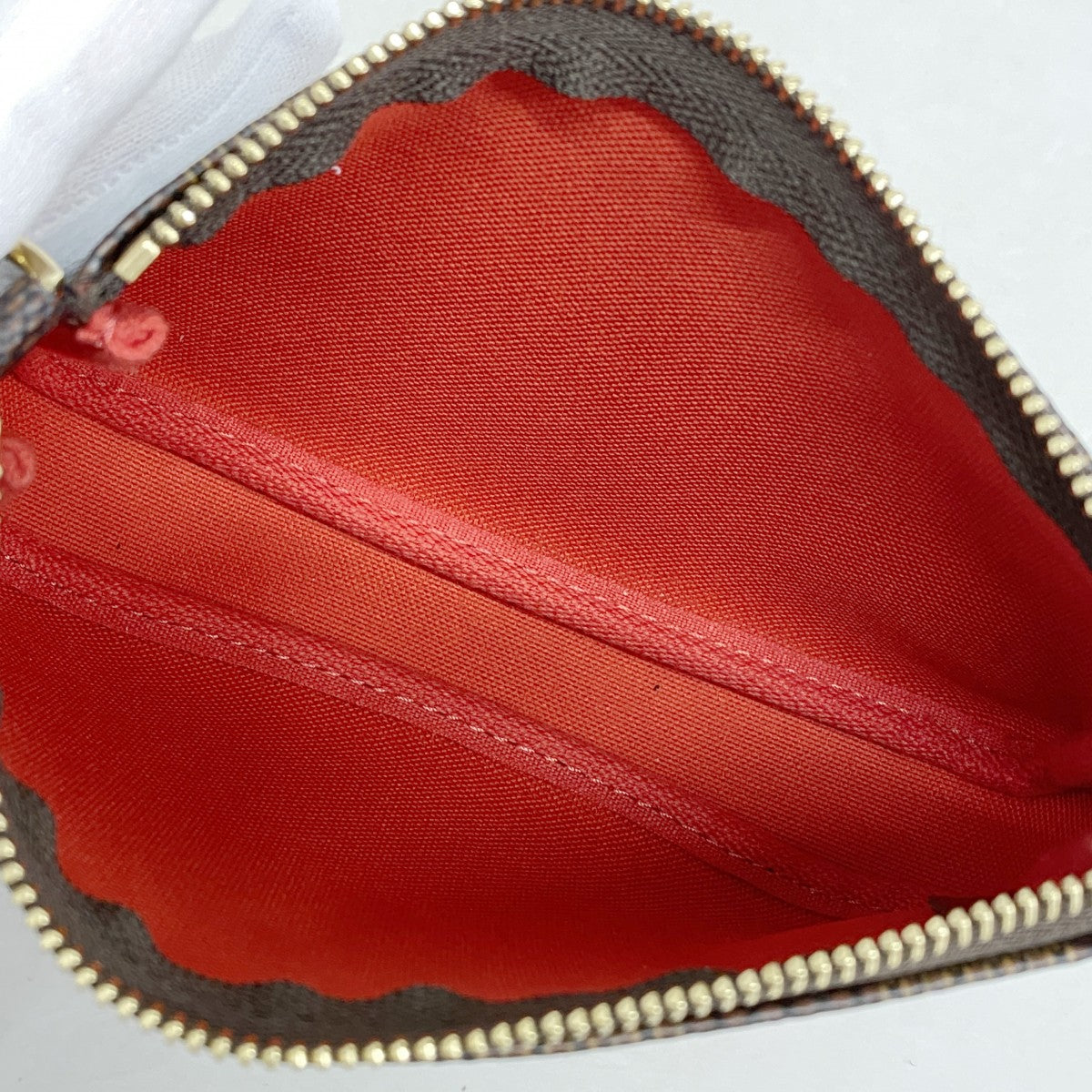 5ma0748】ルイヴィトン ポーチ ダミエ ヴィヴィエンヌ ミニ