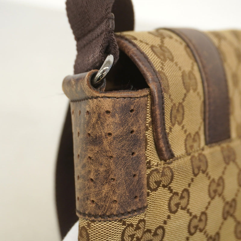 5ma0789】グッチ ショルダーバッグ GGキャンバス 145858