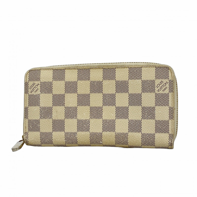 5ma0834-h】ルイヴィトン 長財布 ダミエ・アズール ジッピー