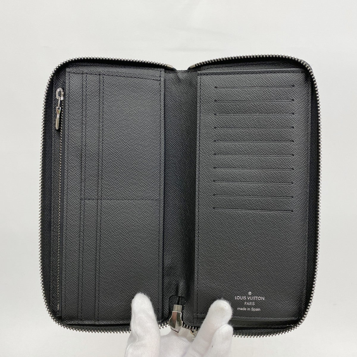 RYルイヴィトン モノグラム エクリプス ジッピーヴェルティカル 長財布 LOUIS VUITTON ルイヴィトン 長財布 ジッピーウォレット ヴェル