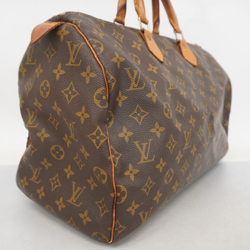 【正規品】ルイヴィトン モノグラム スピーディ40 ハンドバッグ ブラウン 茶色 LOUIS VUITTON ハンドバッグ モノグラム スピーディ40 ブラウン
