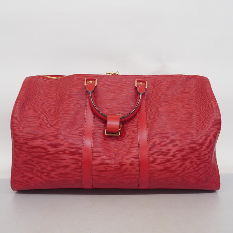 LOUIS VUITTON キーポル55 ボストンバッグ　エピ　大容量　レッド LOUIS VUITTON キーポル55 ボストンバッグエピ大容量レッド