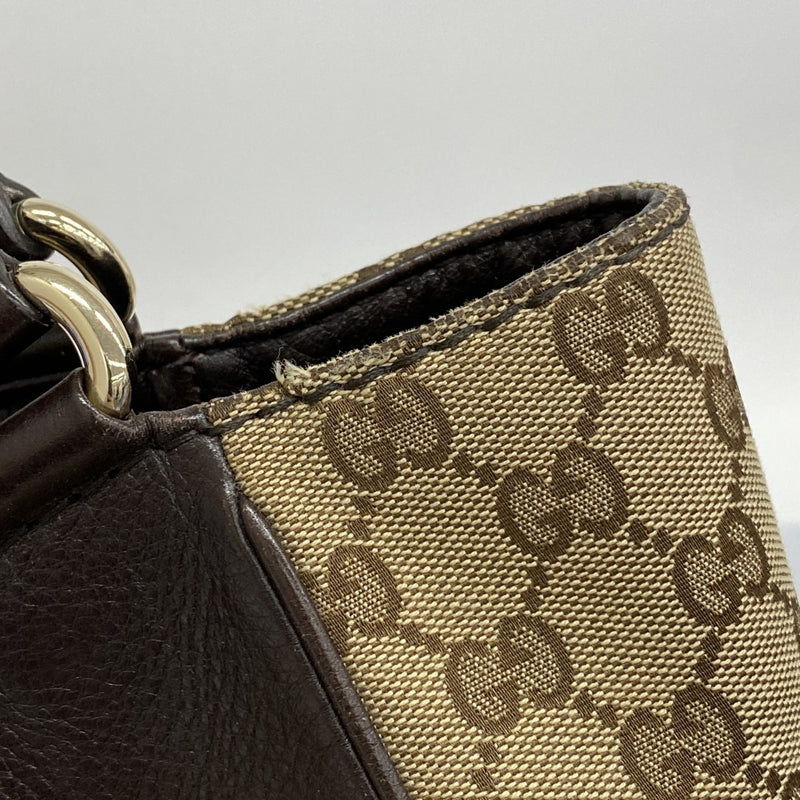 5mb1178-h】グッチ ハンドバッグ GGキャンバス 203504