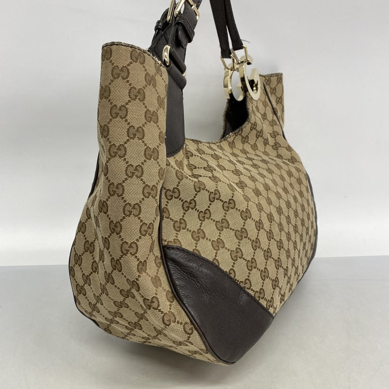 Gucci GGキャンバス ハンドバッグ 中型 中古・古着通販】GUCCI (グッチ) GG キャンバス ハンドバッグ