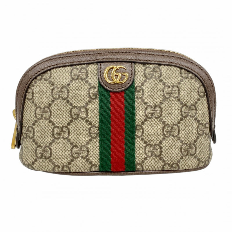 GUCCI ポーチ 5mb1198-h】グッチ ポーチ オフィディア 625550 PVC ブラウン