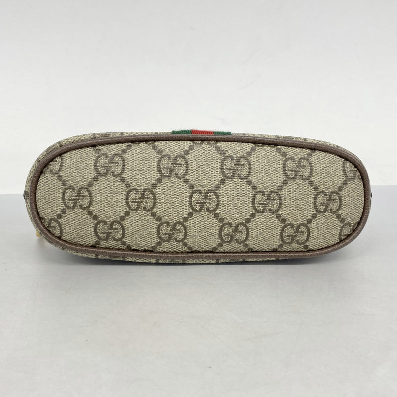 5mb1198-h】グッチ ポーチ オフィディア 625550 PVC ブラウン