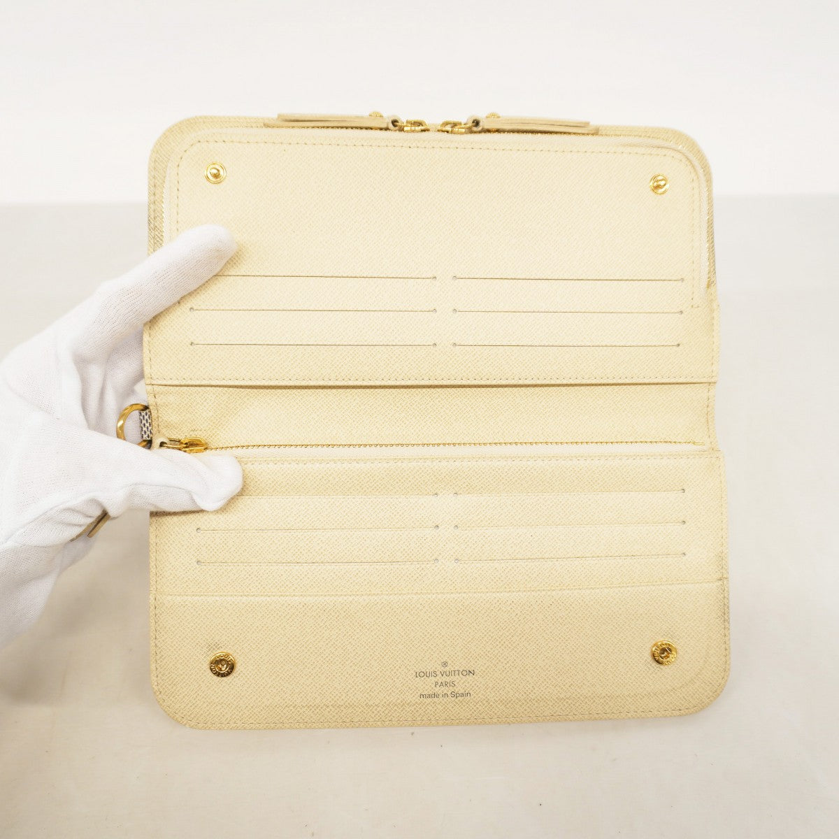 5mb1237-h】ルイヴィトン 長財布 ダミエ・アズール ポルトフィユ