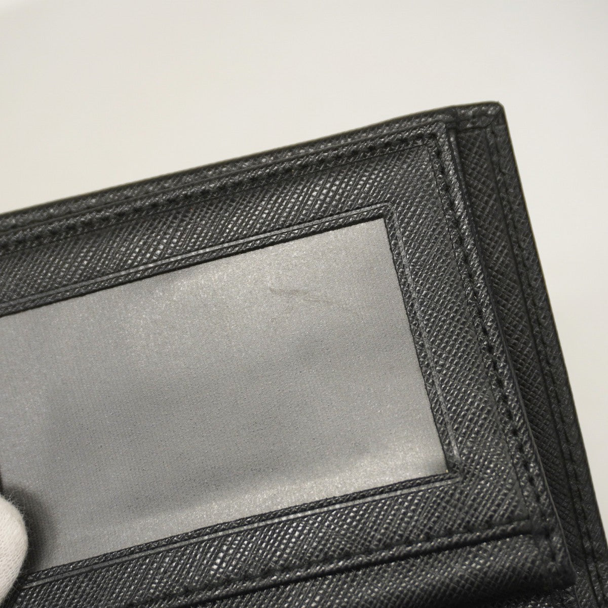 ★SALE【5mb1361-h】サルヴァトーレフェラガモ 財布 ガンチーニ レザー ブラック シルバー金具【中古】レディース