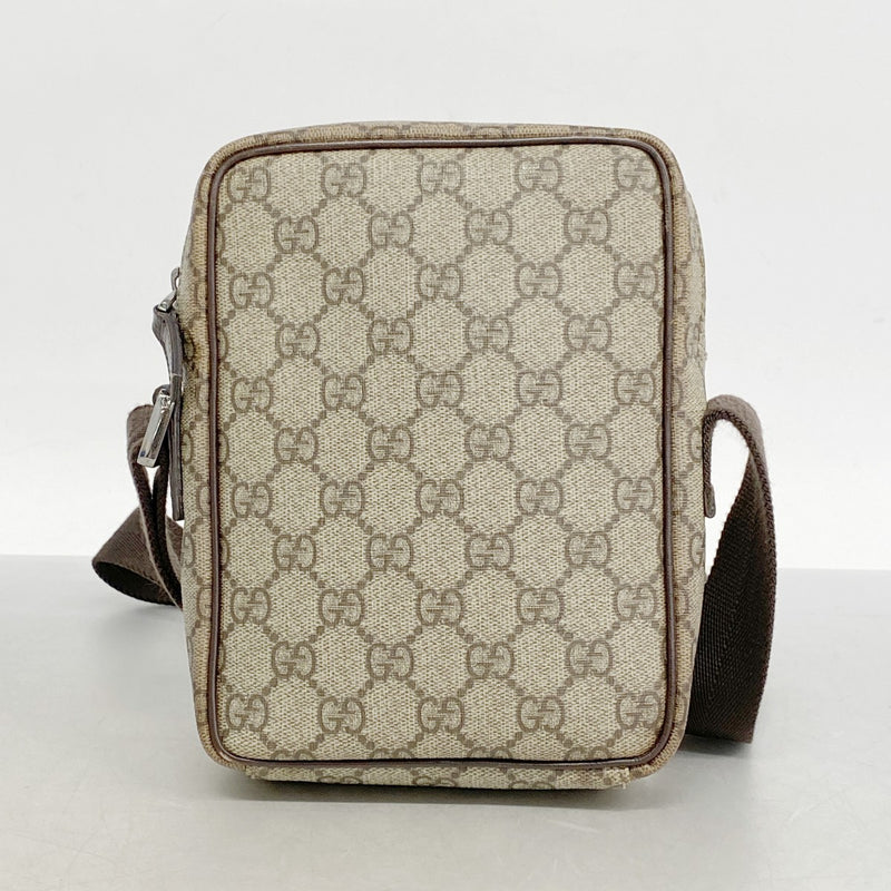 美品 GUCCI カメラバッグ GGスプリーム PVC ショルダーバッグ 茶 美品 GUCCI カメラバッグ GGスプリーム PVC ショルダーバッグ 茶