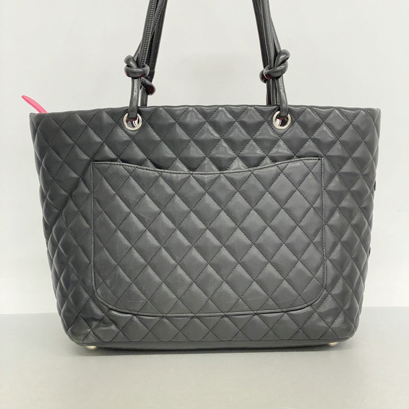 5mb1440-h】シャネル トートバッグ ドーヴィル ラムスキン