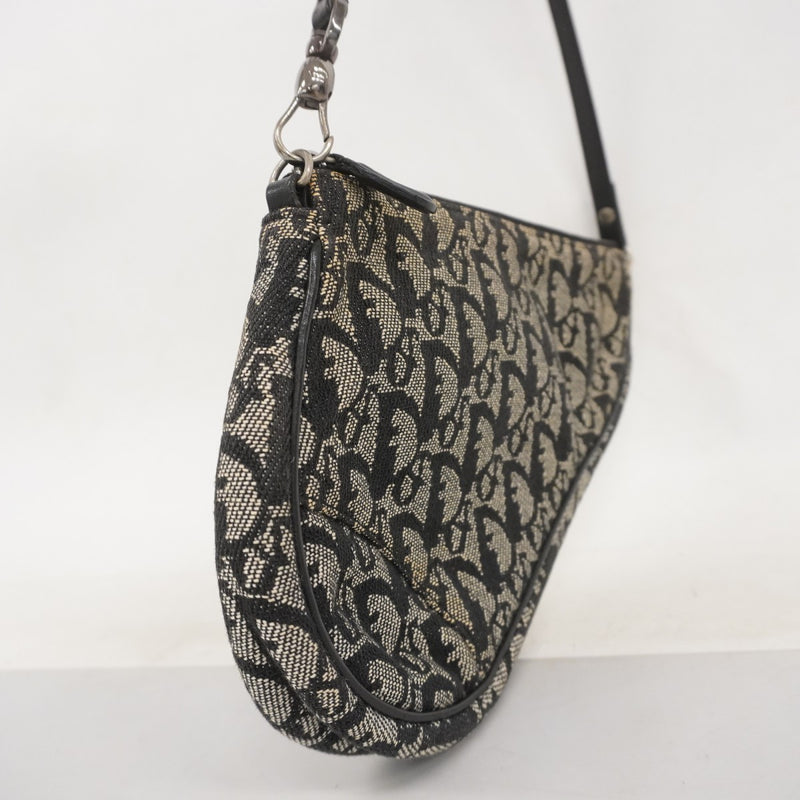 Dior ディオール サドルポーチ キャンバス レザー トロッター 楽天市場】【中古】クリスチャンディオール サドル ポーチ 小物