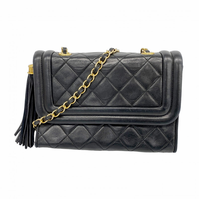 5mb1490-h】シャネル ショルダーバッグ マトラッセ フリンジ付き 5mb1490-h】シャネル ショルダーバッグ マトラッセ フリンジ付き