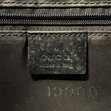 【5mb1625】グッチ ハンドバッグ バンブー 001 1638 ナイロン ブラック シルバー金具【中古】レディース
