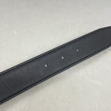 【5mb1710】エルメス ベルト Hオカレ ヴォーエプソン ヴォーシャモニー ブラック ブルージーン □R刻印【中古】メンズ レディース ユニセックス