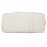 【5mb1747】エルメス トートバッグ ガーデンパーティTPM トワルオフィシエ ライム シルバー金具 Y刻印【中古】レディース