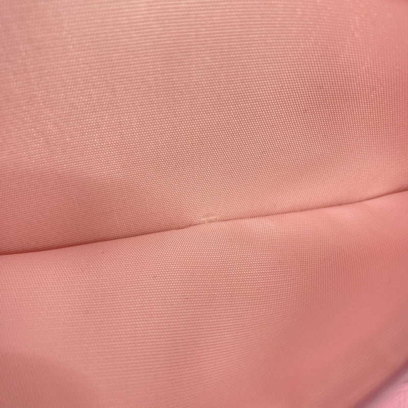 ★SALE【5mb1941-h】サルヴァトーレフェラガモ 三つ折り長財布 ガンチーニ エナメル ピンク【中古】レディース