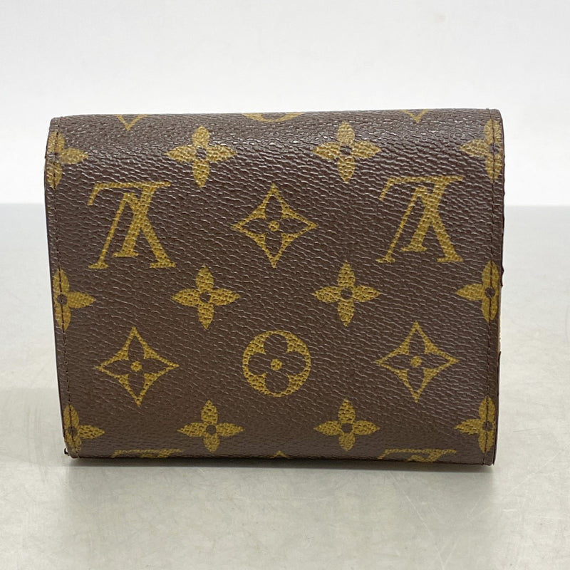 【美品】LOUIS VUITTON モノグラム　ポルトフォイユ　三つ折り財布 ルイヴィトン LOUIS VUITTON モノグラム ポルトフォイユ