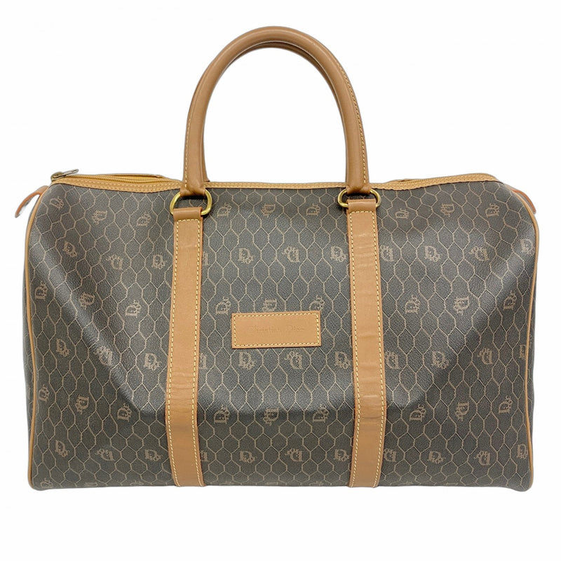 クリスチャンディオール ボストンバッグ トロッター D金具 南京錠 ゴールド金具 クリスチャンディオール ミニボストンバッグ トロッター D金具