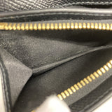 【5mb2081-h】サルヴァトーレフェラガモ 財布 ヴァラ レザー ブラック ゴールド金具【中古】レディース