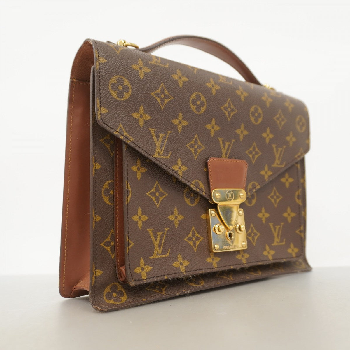5mb2257-h】ルイヴィトン ハンドバッグ モノグラム モンソー28 5mb2257-h】ルイヴィトン ハンドバッグ モノグラム モンソー28