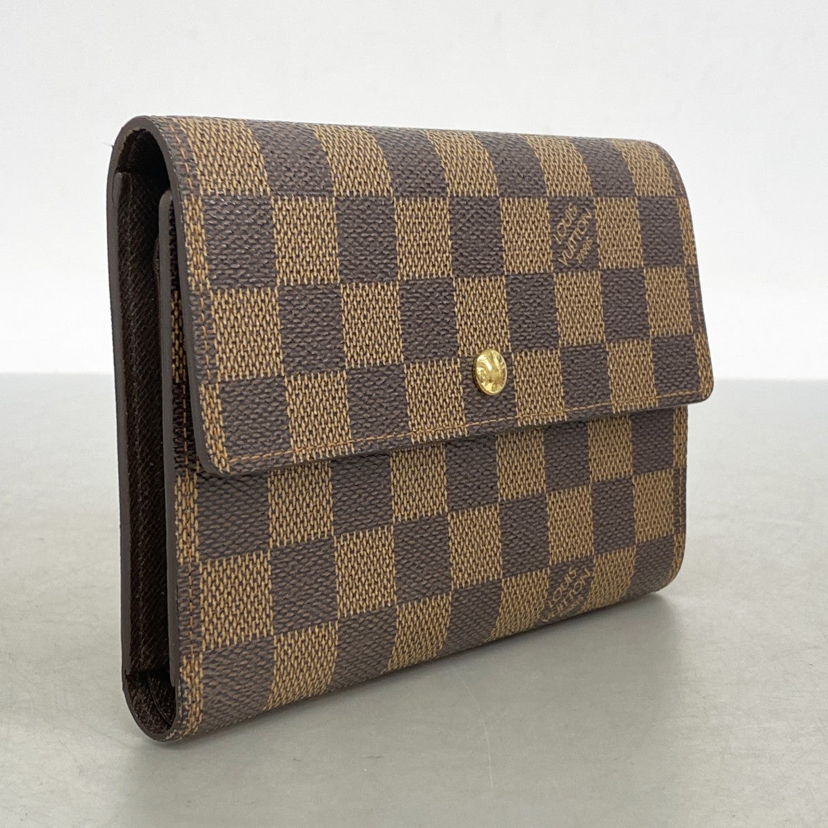 美品✨️ルイヴィトン ダミエ エベヌ ポルトトレゾール エテュイパピエ 折り財布 楽天市場】ルイヴィトン ダミエ ポルト トレゾール エテュイ