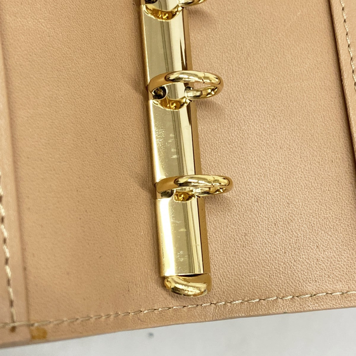 美品 ルイヴィトン ヴェルニ アジェンダ PM 手帳カバー ベージュ系 LOUIS VUITTON ルイヴィトン 手帳カバー アジェンダPM