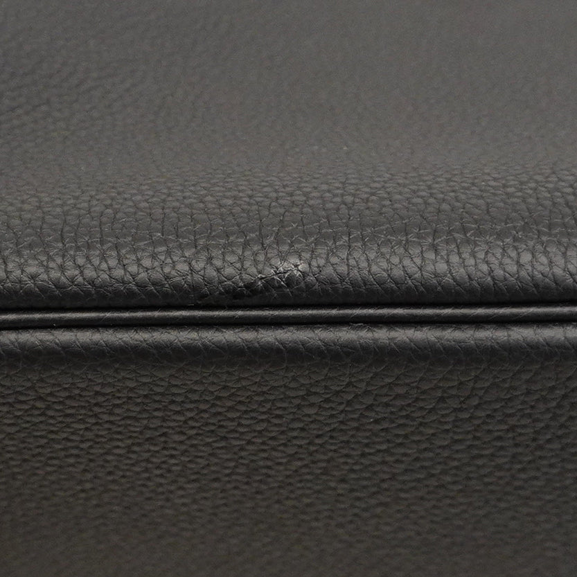 ★在庫処分★最終価格★SALE【5mc1012-1-h-g】エルメス ハンドバッグ バーキン30 トゴ ブラック シルバー金具 K刻印【中古】レディース