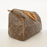 【5mc2428-h】ルイヴィトン ハンドバッグ モノグラム スピーディ30 M41108 ブラウン【中古】レディース