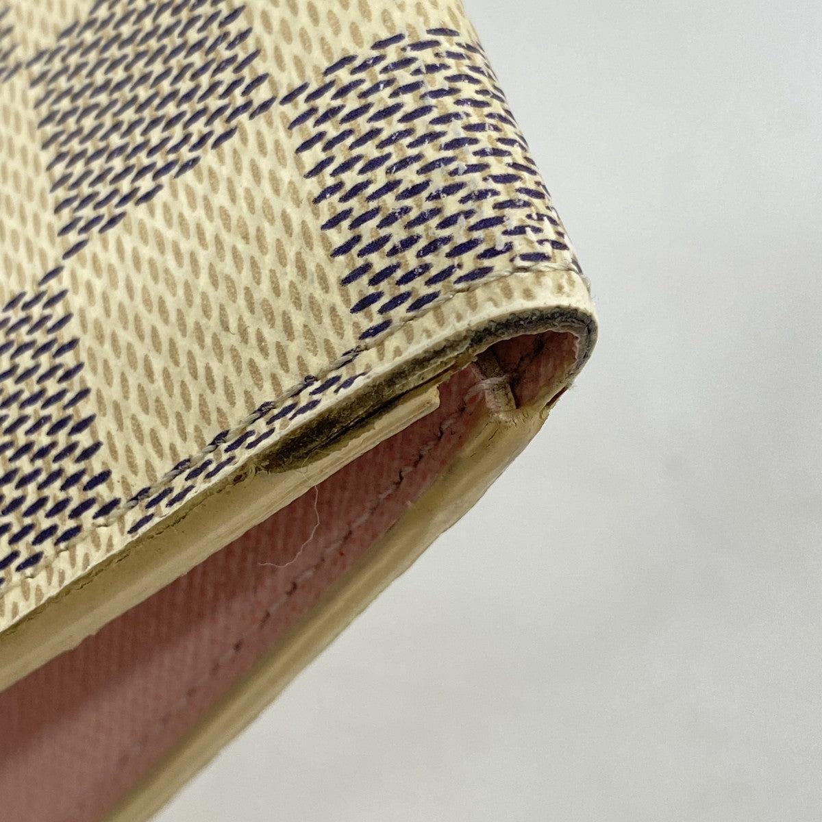 極美品✨️ルイヴィトン ダミエアズール ポルトフォイユ エミリー ローズ 長財布 LOUIS VUITTON ルイヴィトン財布 レディース 長財布