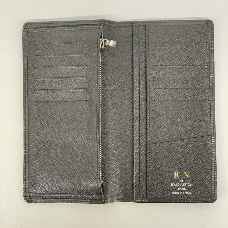 【5mc2448-h】ルイヴィトン 長財布 エピ ポルトフォイユブラザ M60622 ノワール【中古】メンズ