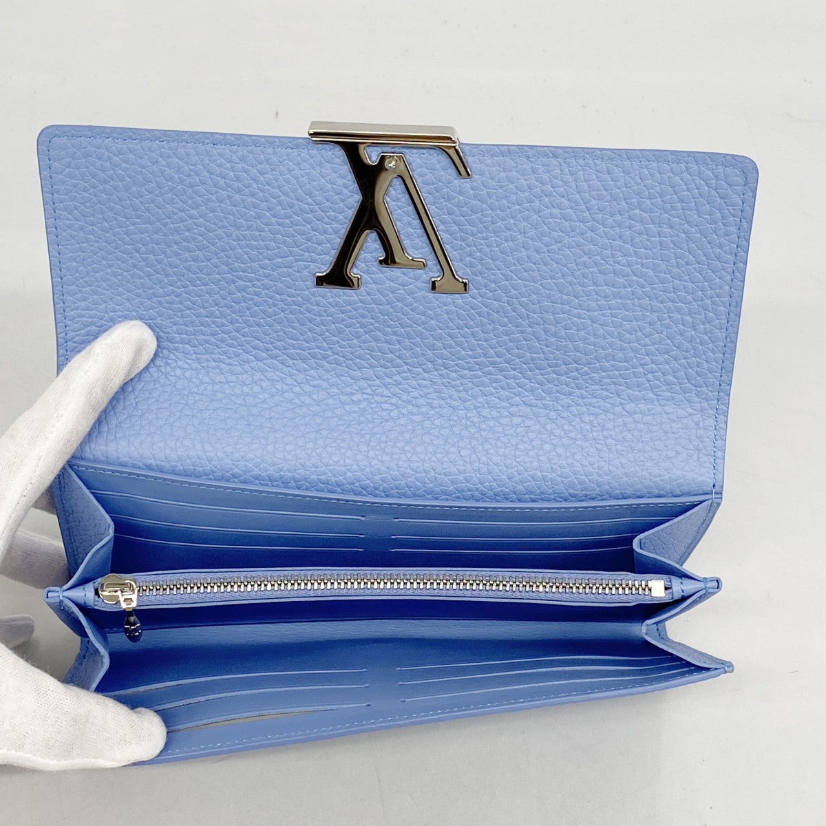 【美品】ルイヴィトン トリヨン ポルトフォイユ カプシーヌ 長財布 ネイビー 楽天市場】【新品】 ルイヴィトン 長財布 ポルトフォイユ