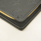 【5mc2645】ルイヴィトン 財布 モノグラム・アンプラント ポルトフォイユクレア M80151 ノワール【中古】レディース