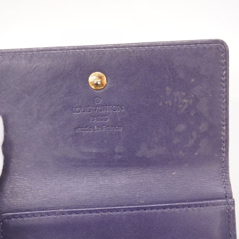 【5mc2651】ルイヴィトン 財布 ヴェルニ ポルトモネビエカルトクレディ M91350 アンディゴ【中古】レディース