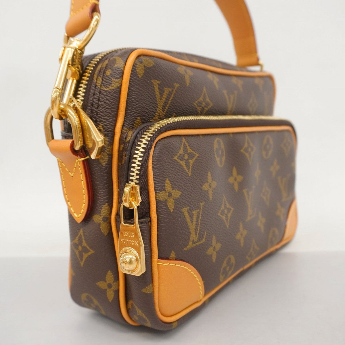 ★在庫処分★最終価格★SALE【5mc2663】ルイヴィトン ハンドバッグ モノグラム ナイル M14016  ブラウン 2wayバッグ【中古】レディース