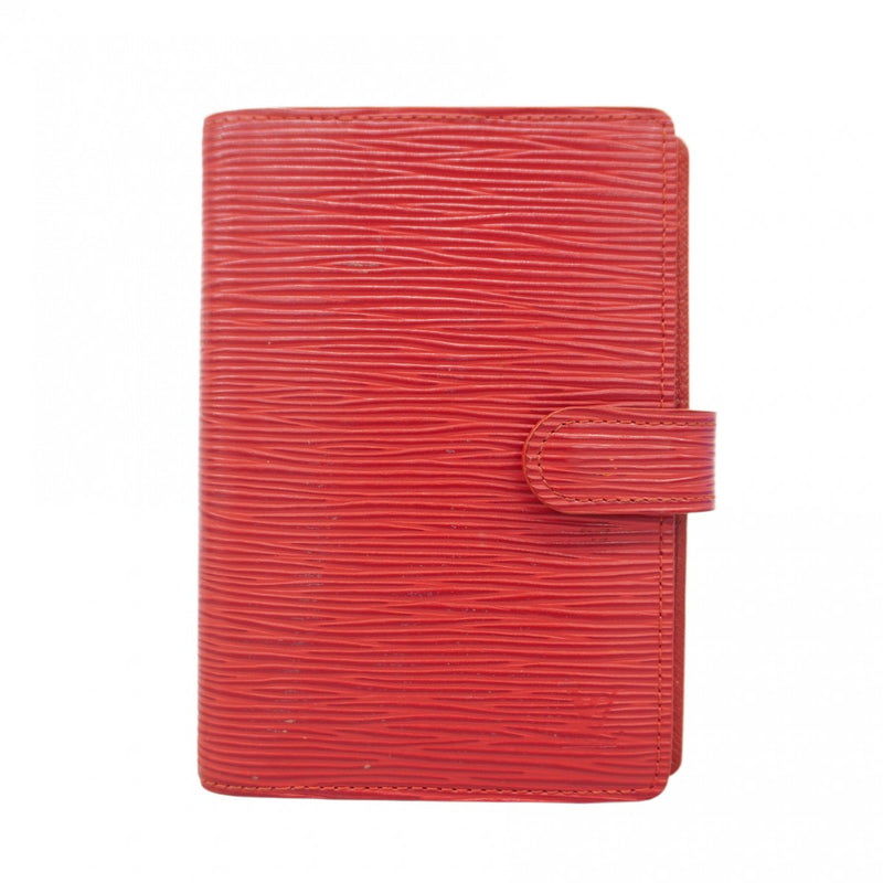 5mc2756】ルイヴィトン 手帳カバー エピ アジェンダPM R20057