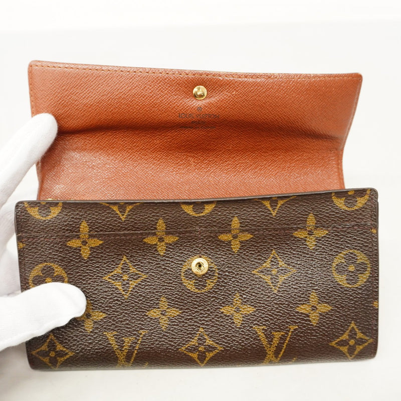 5mc3401】ルイヴィトン 長財布 モノグラム ポシェットポルトモネ