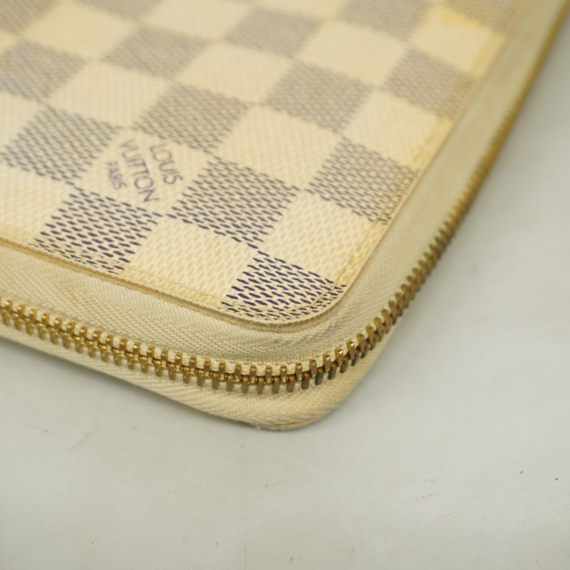 ルイヴィトン 長財布 ダミエ・アズール オーガナイザー ウォレット ダミエ・アズール 財布 ジッピー オーガナイザー【ルイ