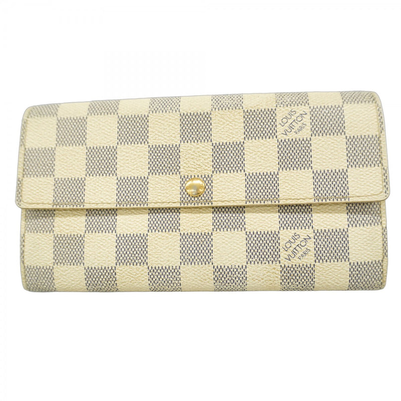 【美品】 ルイヴィトン ポルトフォイユ サラ ダミエ アズール 長財布 10枚 5mc3444】ルイヴィトン 長財布 ダミエ・アズール ポルトフォイユ