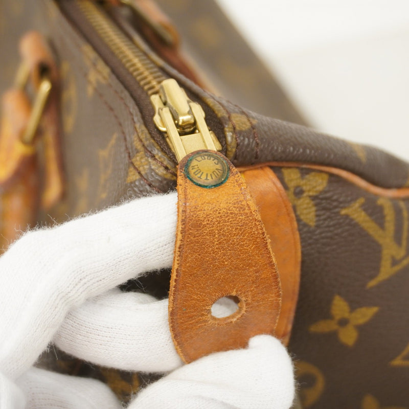 〇ルイヴィトン スピーディ30 ハンドバッグ モノグラムブラウン M41108 ルイヴィトン モノグラム スピーディ 30 新型 ブラウン M41108
